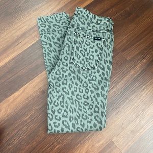 Joe’s Jeans Leopard Print Denim